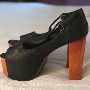 Jeffrey Campbell 8.5 platform “foxy-wood”